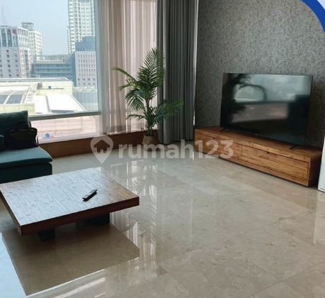 Turun Harga! Apartemen Kempinski 2 KT, Full Furnished, Private Lift, Akses Langsung ke Grand Indonesia 1