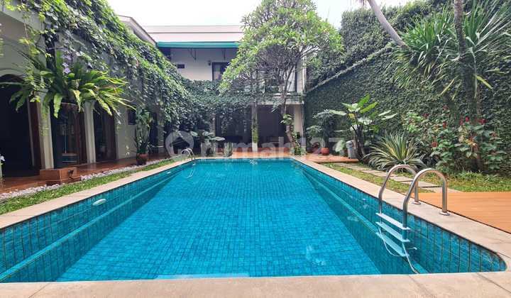 Rumah Sewa Full Furnished di Cipete Ada Kolam Renang Dekat Sekolah Prancis, Jis, Anglica School 2