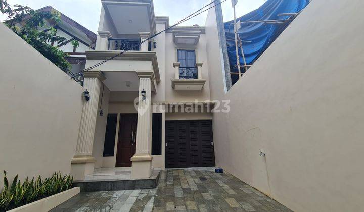 Rumah Baru American Modern Di Kemanggisan, Dekat Binus, Permata Hijau, Slipi, Strategis Sekali 1