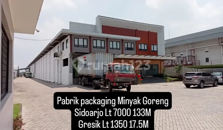 Pabrik Packaging Kemasan Minyak Goreng Sidoarjo 133m Gresik 17.5m