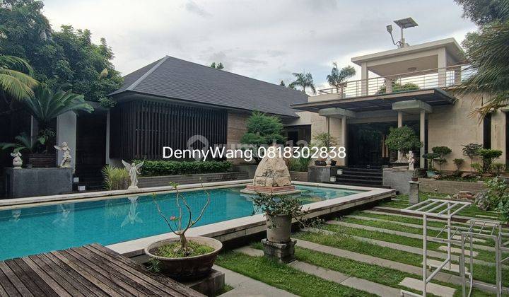 Rumah super mewah villa sby barat luas 3850 40M nett dilepas 1