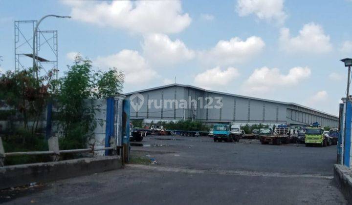 Tanah gudang raya margomulyo depo container 110M [6jt per m] 1