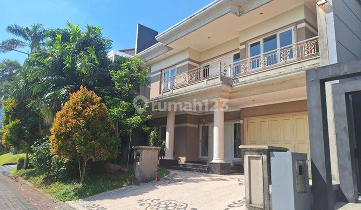 Rumah classic modern mewah pakuwon vbr2 full marmer 25Mnego bagus 1