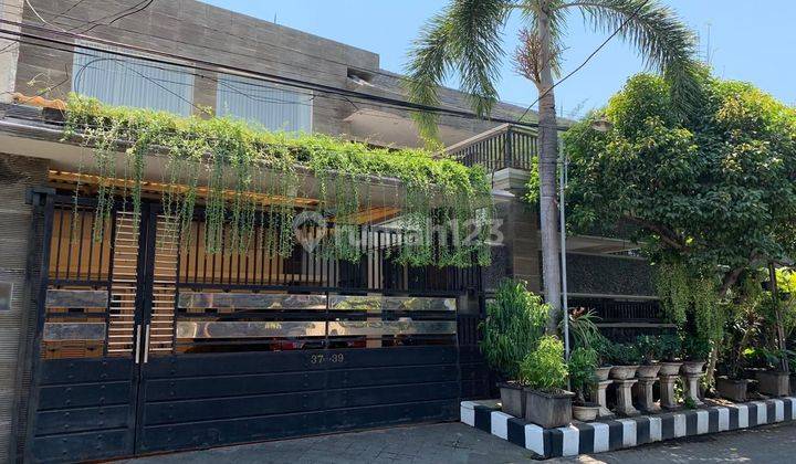 Rumah mewah manyar kartika 8m nego bagus swimming pool gym 1