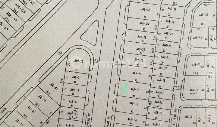 Kav Pakuwon Indah Raya Villa Bukit Indah Jln Kmbar Boulevard 22Jt