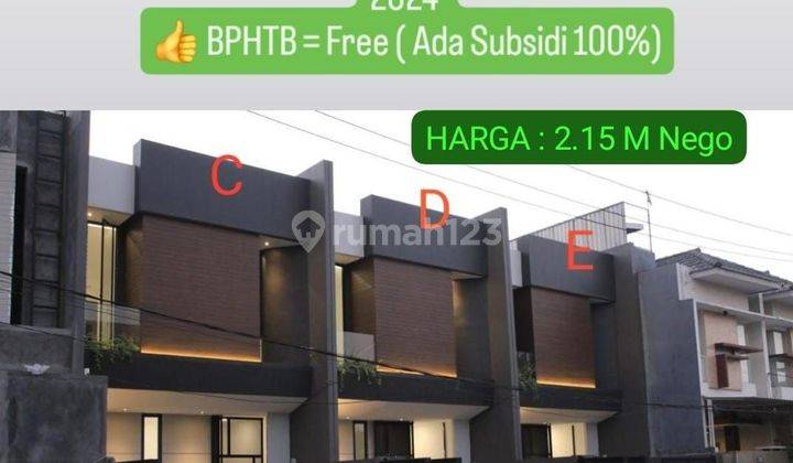 Raya Kutisari Indah Rumah Minimalis Baru Gress 2.15m Nego Bagus 1