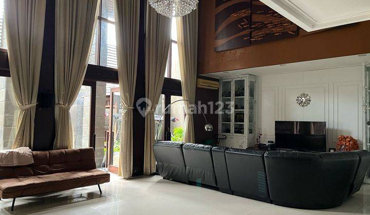 Graha Family Rumah Mewah Bagus Full Furnish Ikan Koi 16m Nego  2