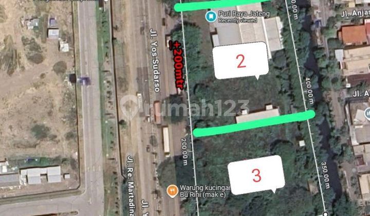 Lahan Pergudangan Yos Sudarso Semarang Boleh Beli 1 Saja 6.5Jt/M 1