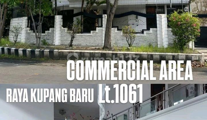Rumah Mewah Mediteran Raya Kupang Baru Komersial 25m Jalan Raya 2