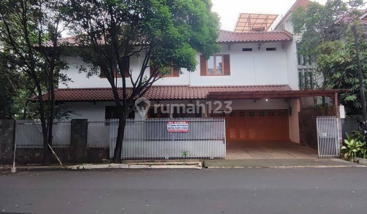 Rumah dpn taman di Liga Mas Pancoran