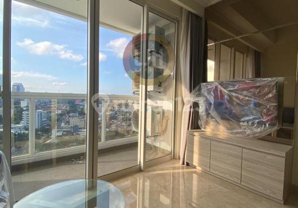 Dijual Apartemen Fully Furnished rapih di Menteng Park dengan view lepas menteng jakarta pusat  2