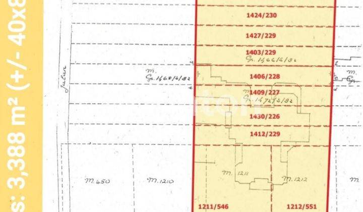 Lahan Strategis Tengah Kota Daerah Jemursari 1