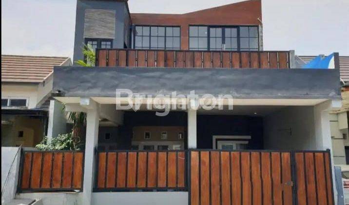 Urgent Rumah Modern Minimalis Modern diPerum Taman Rivera Regency Rungkut Surabaya 1