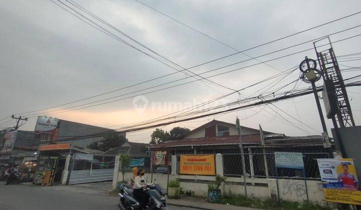 Lokasi Strategis, Kavling Raya Ciomas Bogor Luas 1390m2 Hrg 18m 2