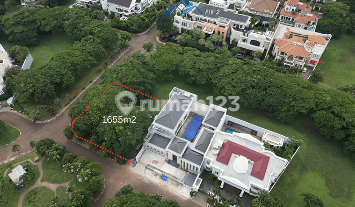 Kavling PIK 1 Taman Golf Timur Luas 1.655m2 Hoek Hrg 48jt/m2 