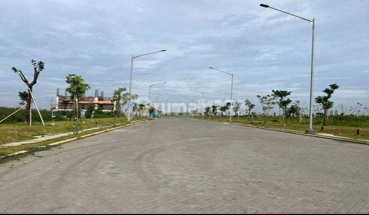 Kavling Komersil PIK 2 Wallstreet Hoek luas 3.000m2 hrg 35jt/m2 