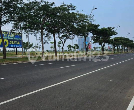 Kavling komersil PIK 2 Thamrin boulevard 2.000m2 hrg 31jt/m2 nego