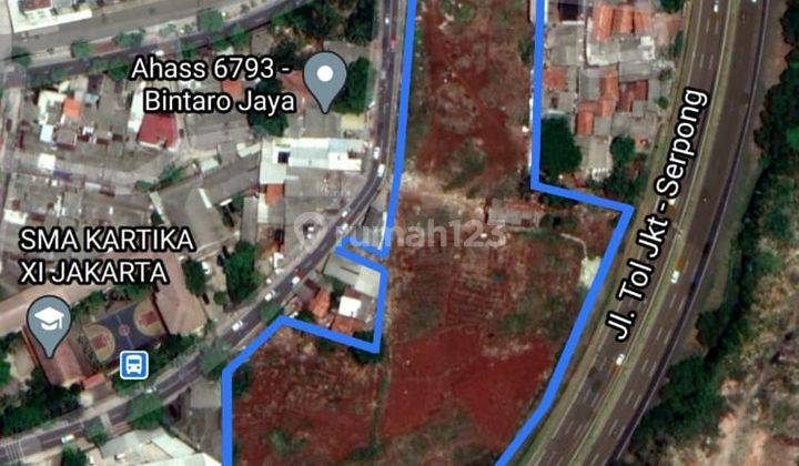 Kavling area komersil di Pesanggrahan Jakarta Selatan, SHM 2