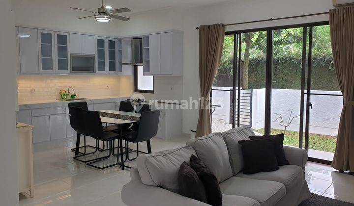 Rumah furnished, rapi, siap huni di Foresta BSD City dekat GOP 1