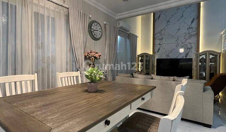 Rumah semi furnished siap huni di The Green BSD City akses mudah 2