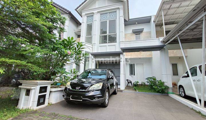 Rumah rapi, unfurnished di Greenwich Park BSD dekat IPEKA & GOP 1