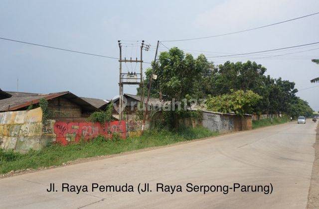 Jual Cepat Tanah Jalan Raya Gunung Sindur Untuk Gudang & Pabrik 2