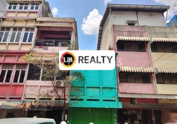 Dijual Ruko 2 Lantai Strategis di Jalan Kebumen Darat Palembang 