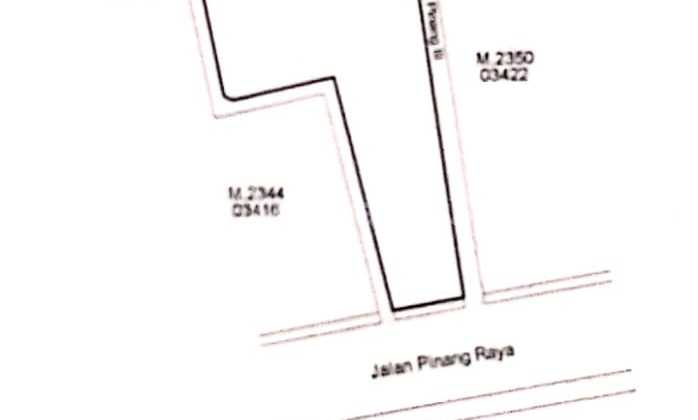 Dijual. Tanah SHM 462 M² Bagus, Murah