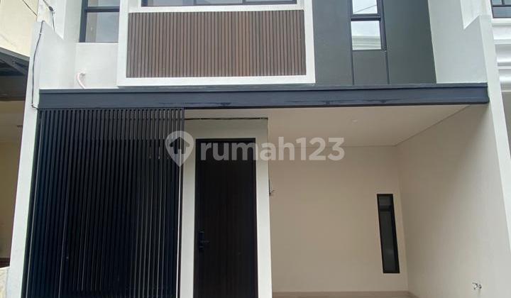 Dijual Murah Rumah Baru Modern Minimalis 2 Lantai SHM Siap Huni Dicondet Jakarta Timur
