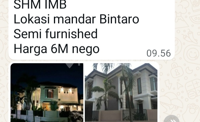 Luxury Cluster Mandar Bintaro House in South Tangerang, Bintaro