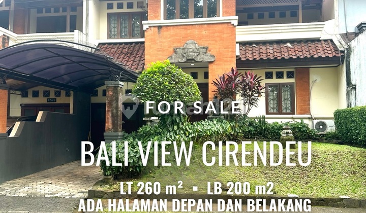Bali View Cirendeu Rumah Cantik Nyaman 1