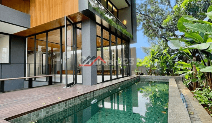 Rumah Modern Minimalis Dalam Townhouse di Kemang, Jakarta Selatan 1