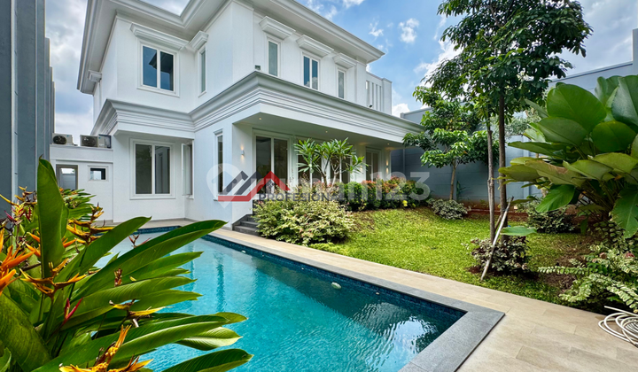 Brand New Modern Classic Private Pool Lokasi Strategis di Kebayoran Baru, Jakarta Selatan