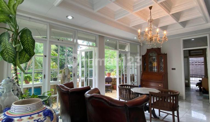 Nice House in Front of the Park in Kebayoran Baru, South Jakarta