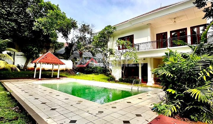 Rumah Clasic Taman Luas Kolam Renang di Kemang Dalam Jakarta Selatan Rumah Clasic Taman Luas Kolam Renang di Kemang Dalam Jakarta Selatan