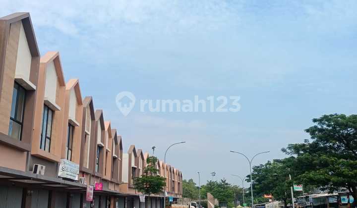 Dijual Ruko 2 Lantai di Suvarna Sutera Area Ramai Hadap Jalan Raya 