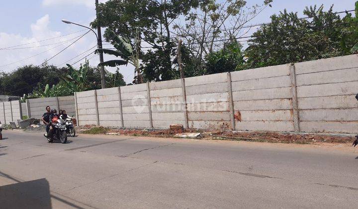 Tanah Tigaraksa Jalan Raya Tapos Dekat Rencana GT Tapos 2