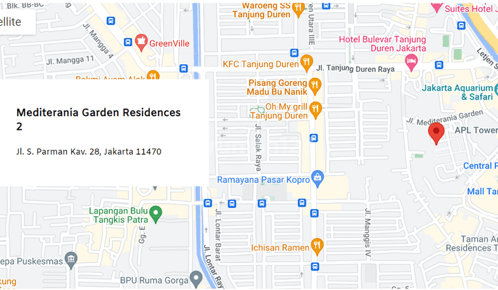 Dijual Kios di Apartment Mediterania Garden Residences 2 5