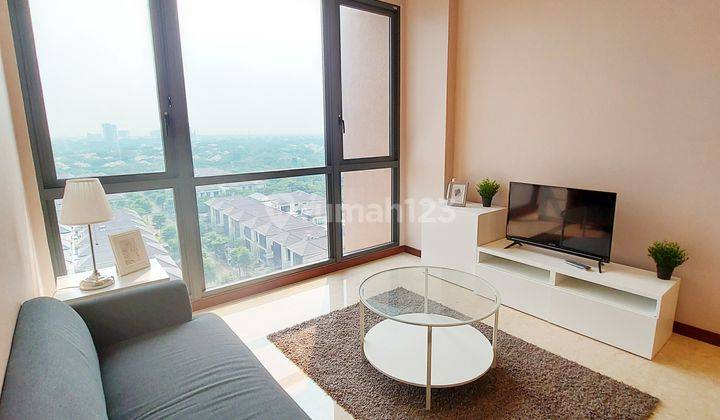 Apartemen Furnish 1br Sangat Terjangkau di Marigold Bsd 1