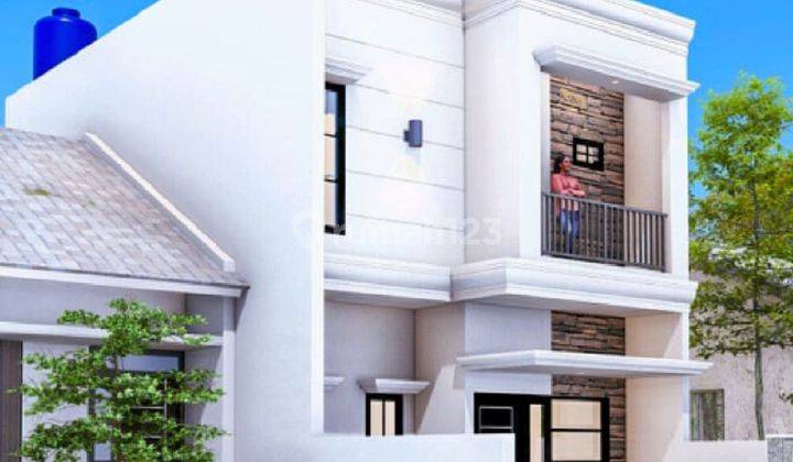 Rumah Modern 2 lantai Baru di Nusa Loka Bsd 2