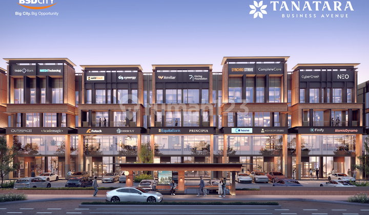 Tanatara Business Avenue, Ruko Cuan selangkah ke Mall Eastvara !