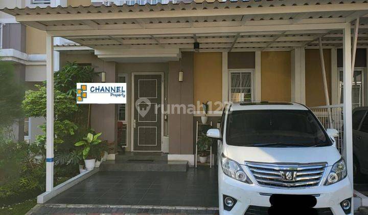 RUMAH CLUSTER BAGUS SIAP HUNI, LOKASI STRATEGIS, RUMAH DI BSD, ST 2