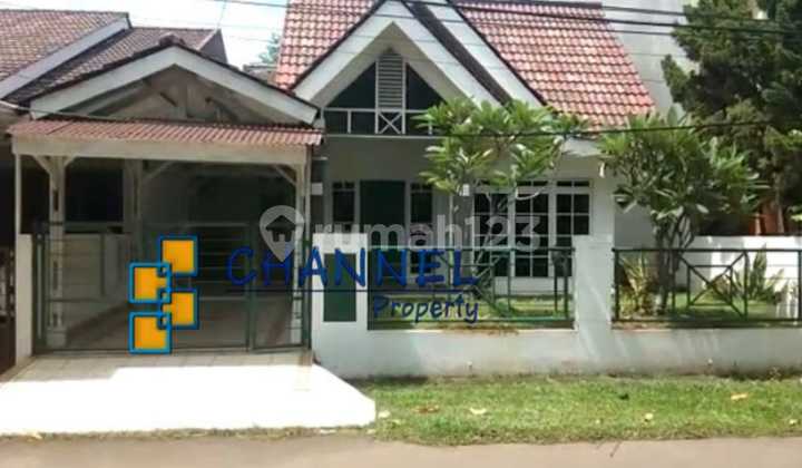 Jual Rumah Siap Huni Akses Dekat Pintu Tol BSD Griya Loka, Es