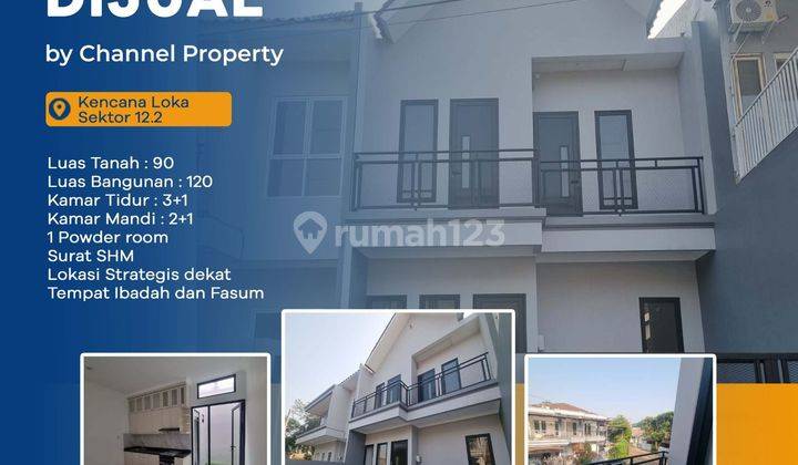 Rumah Brand New Siap Huni Lokasi Bagus Strategis, Rumah Di Bsd, An 1