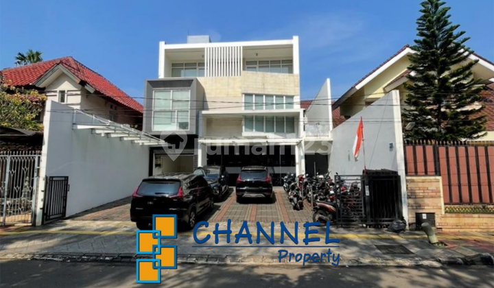 For Sale 3-Story Office Building on Anggrek Loka Main Road, BSD, Fully Furnished, VN