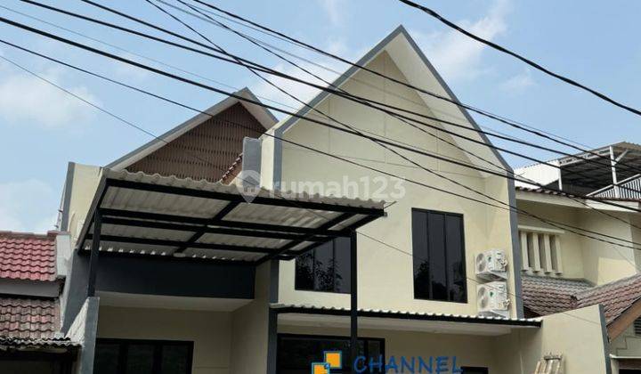 Rumah Siap Huni Depan Taman Lokasi Strategis, Rumah Di Bsd, Fl 1