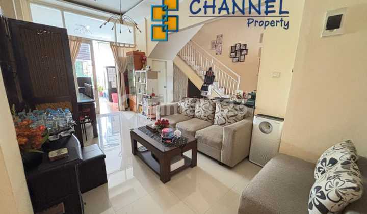 For Sale Ready-to-Occupy House Strategic Location BSD Griya Loka Tangsel, Fl 2