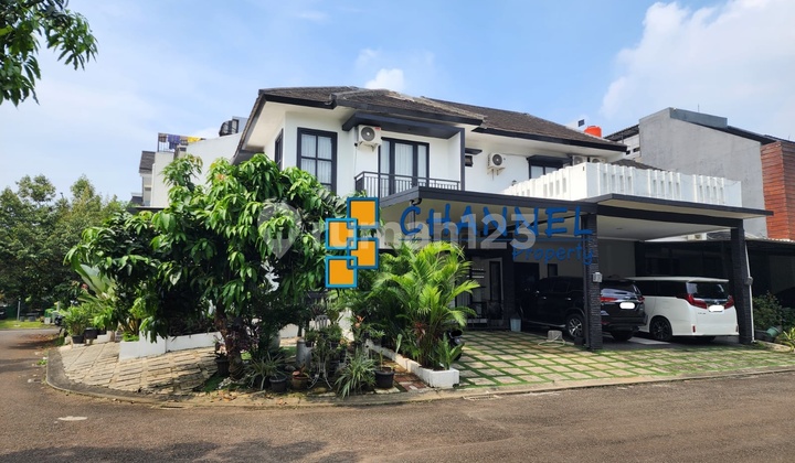 Jual Rumah Mewah Hunian Strategis di BSD Taman Chrysant 2, An