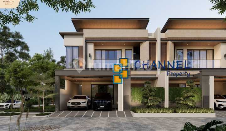 Jual Rumah New Brand Akses Dekat Pintu Tol Griya Loka BSD, An