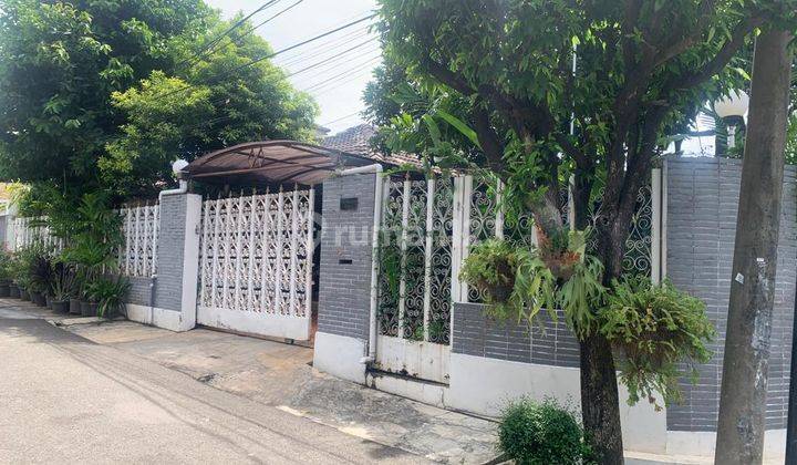 Rumah Lama Hitung Tanah Dalam Komplek 100 Meter dari Stasiun MRT Haji Nawi Jakarta Selatan 1